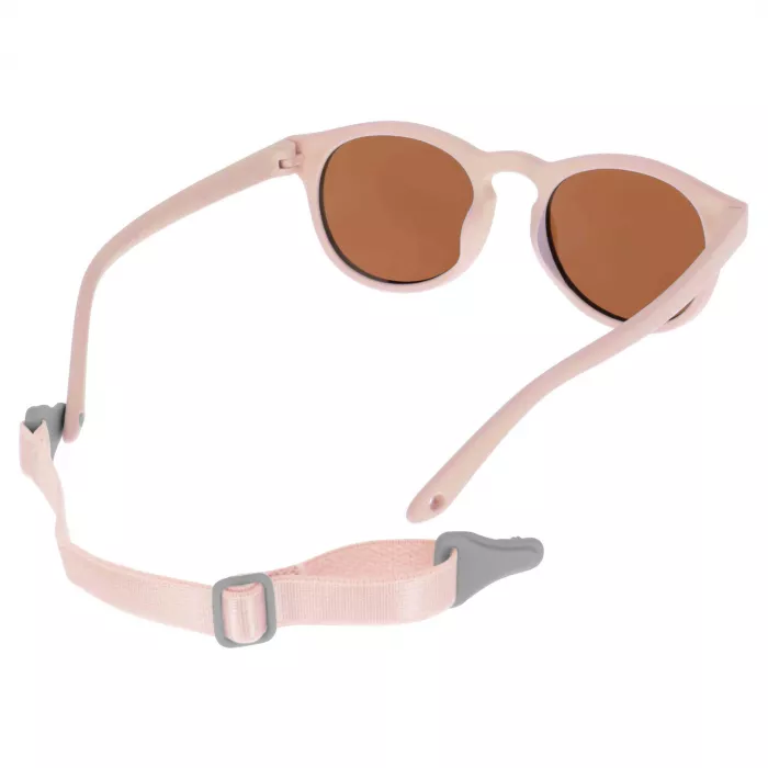 Ochelari de soare pentru bebelusi cu curea detasabila - Aruba Pink - Dooky