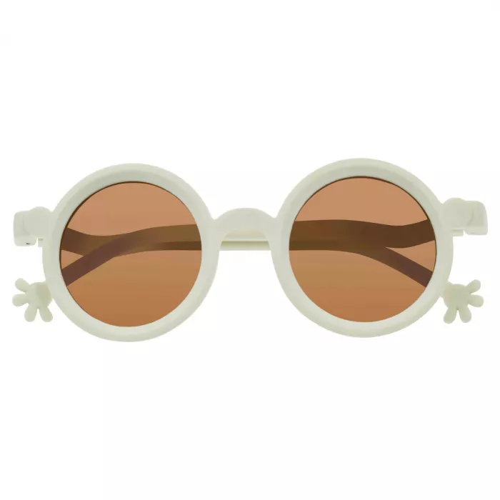 Ochelari de soare pentru bebelusi - Waikiki Milk White - Dooky