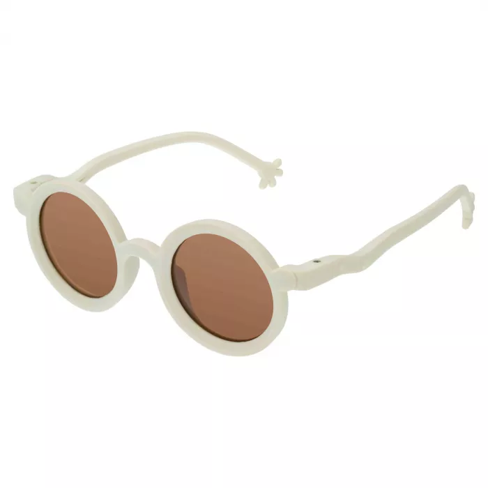 Ochelari de soare pentru bebelusi - Waikiki Milk White - Dooky