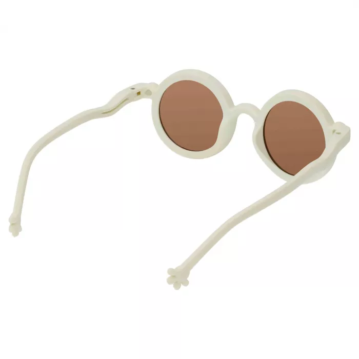 Ochelari de soare pentru bebelusi - Waikiki Milk White - Dooky