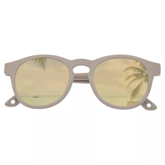 Ochelari de soare pentru bebelusi cu curea ajustabila - Hawaii Beige - Dooky