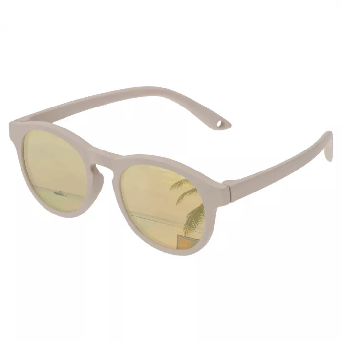 Ochelari de soare pentru bebelusi cu curea ajustabila - Hawaii Beige - Dooky