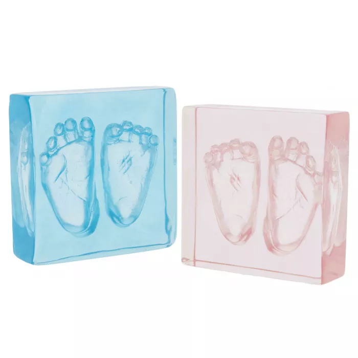 Kit amprenta 2D pentru bebelusi - Hand & Footprint - Dooky