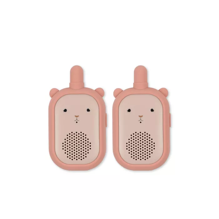 Set de walkie talkie din silicon - URSULET - RASPBERRY - Konges Sløjd