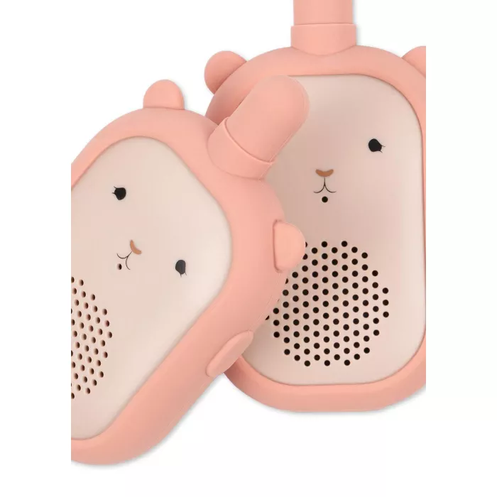 Set de walkie talkie din silicon - URSULET - RASPBERRY - Konges Sløjd