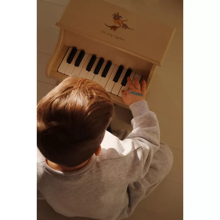 Pianina in miniatura pentru copii - DINO - Konges Sløjd