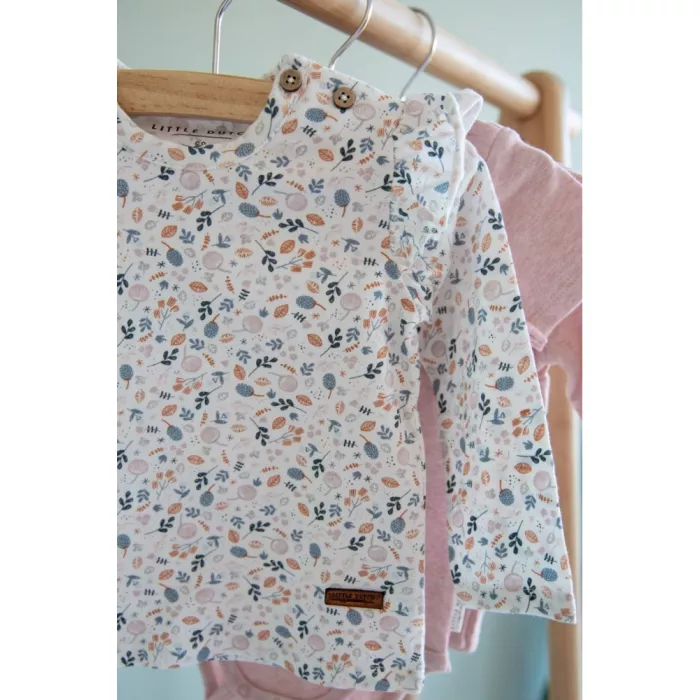 Bluza cu maneca lunga - Spring Flowers - print complet - Little Dutch