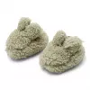 Botosei din material teddy - Soft Green - Little Dutch