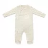 Salopeta din bumbac organic - Little Farm - Multi Stripe - Little Dutch