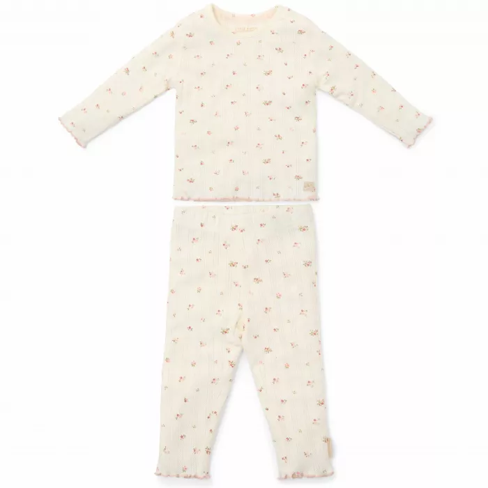 Pijama din bumbac organic - Fairy Blossom - Little Dutch