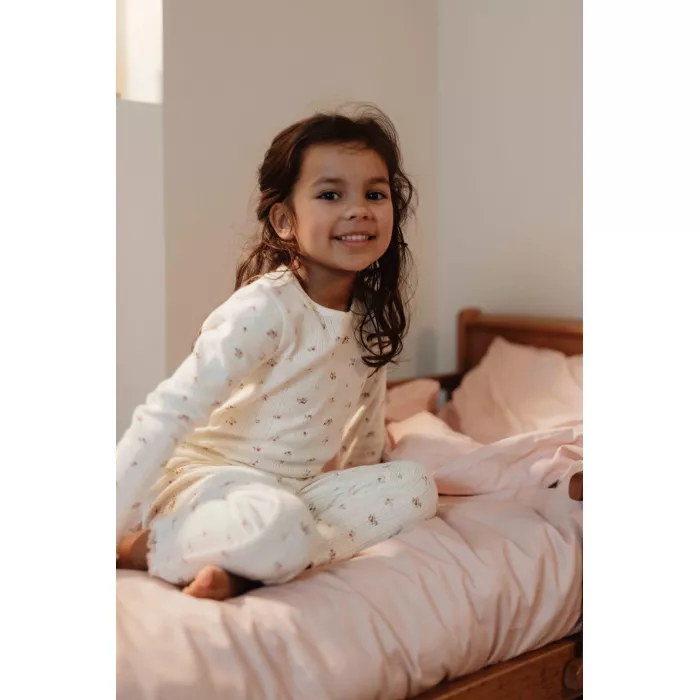 Pijama din bumbac organic - Fairy Blossom - Little Dutch