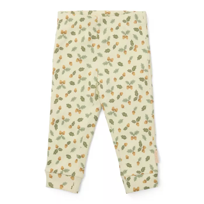 Pijama din bumbac organic - Forest Leaves - Little Dutch