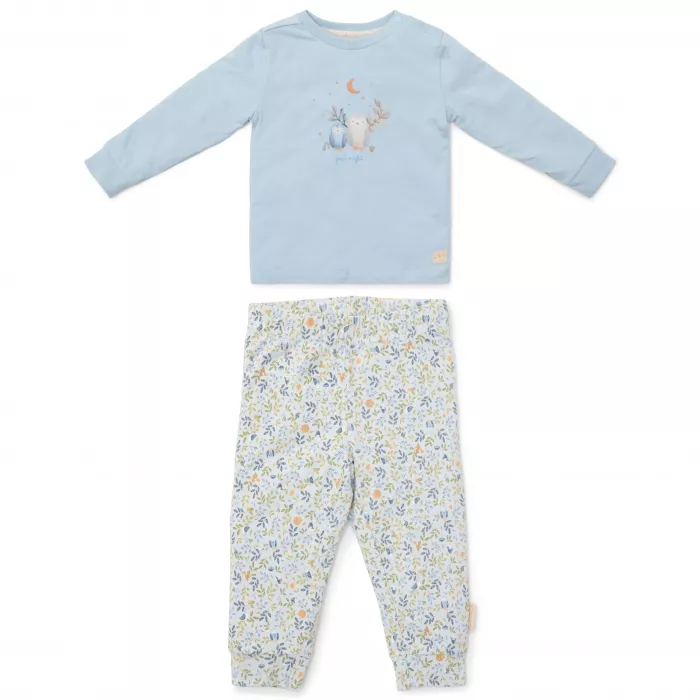 Pijama din bumbac organic - Forest Adventures - Little Dutch