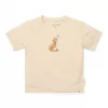 Tricou din bumbac organic - Birch Melange - Forest Friends - Little Dutch