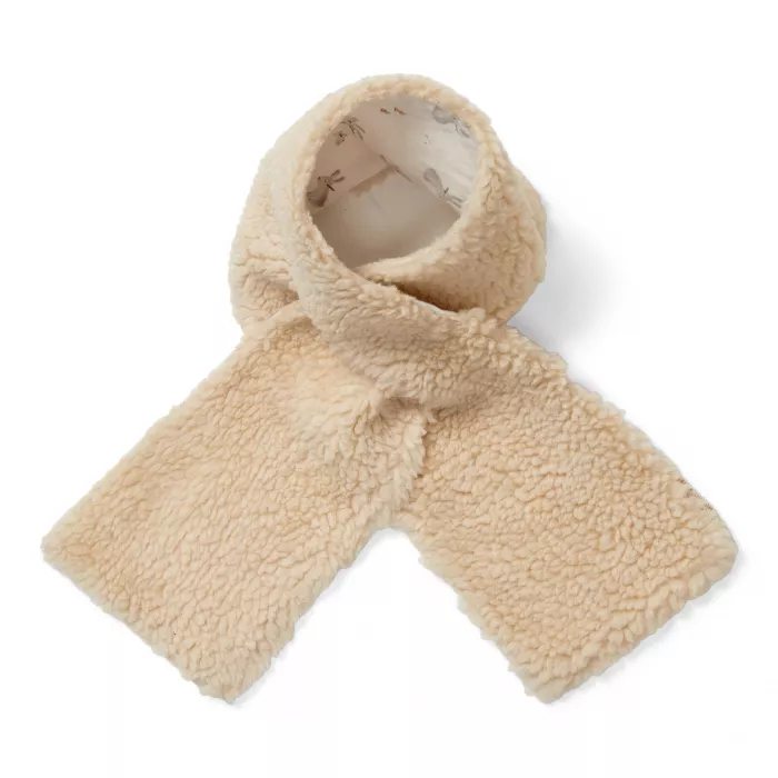 Fular din material teddy - Sand - Little Dutch