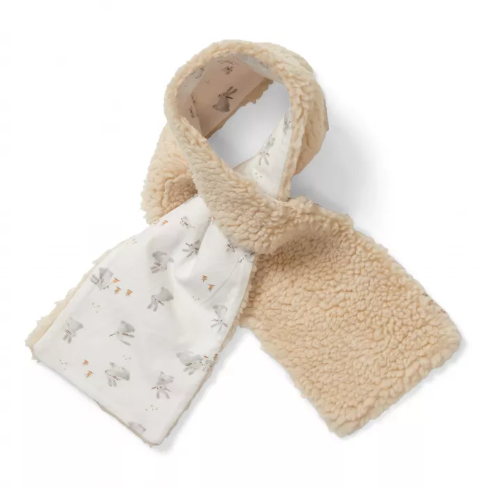 Fular din material teddy - Sand - Little Dutch