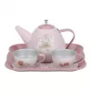 Set metalic pentru ceai in cutie cu maner - Fairy Garden - Little Dutch