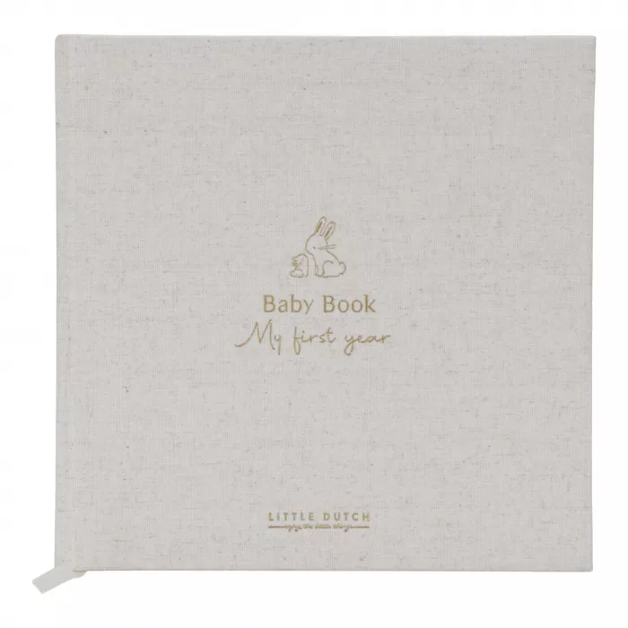 Album pentru etapele din primul an al bebelusului - Baby Bunny - Little Dutch