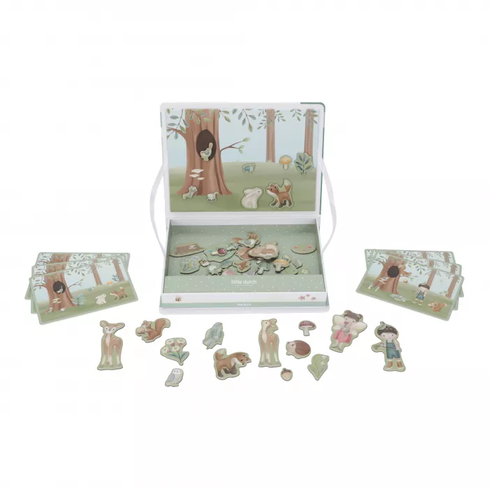 Puzzle magnetic - Forest Friends - Little Dutch