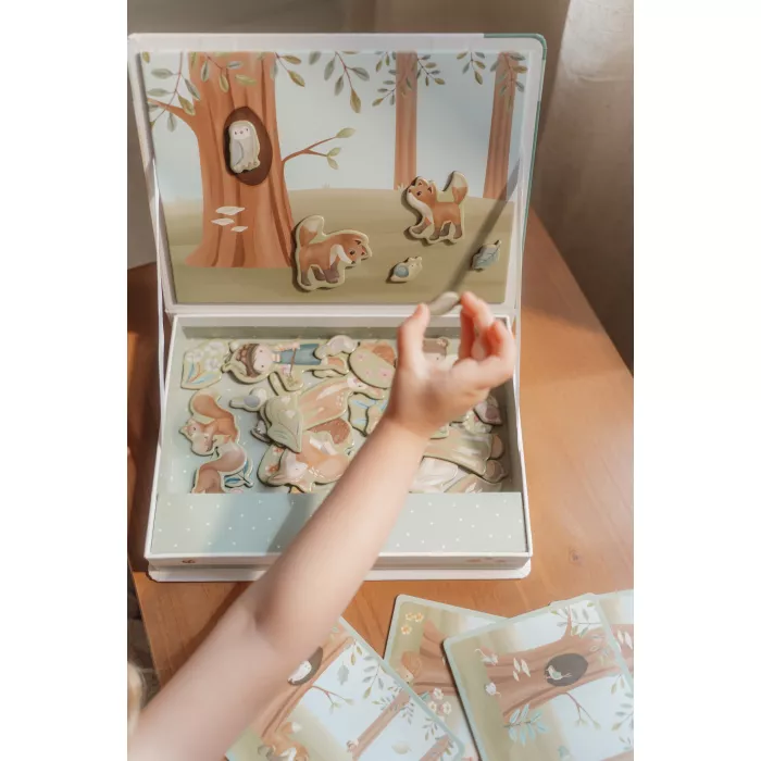 Puzzle magnetic - Forest Friends - Little Dutch