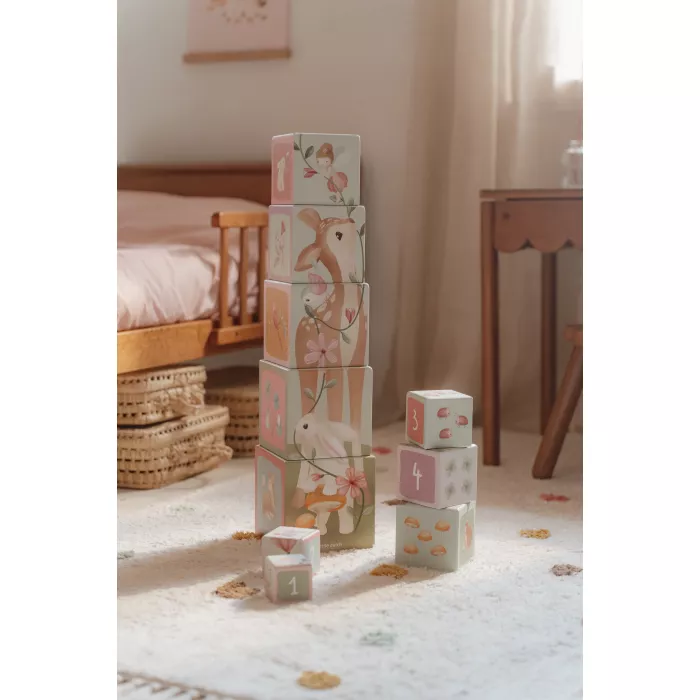 Cutii pentru stivuire din carton FSC - Fairy Garden - Little Dutch