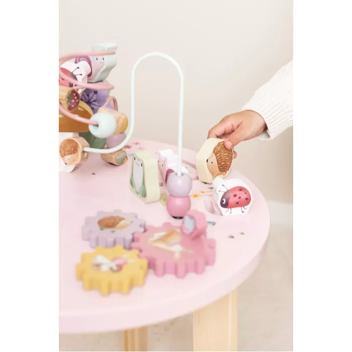 Masuta din lemn FSC cu activitati - Fairy Garden - Little Dutch