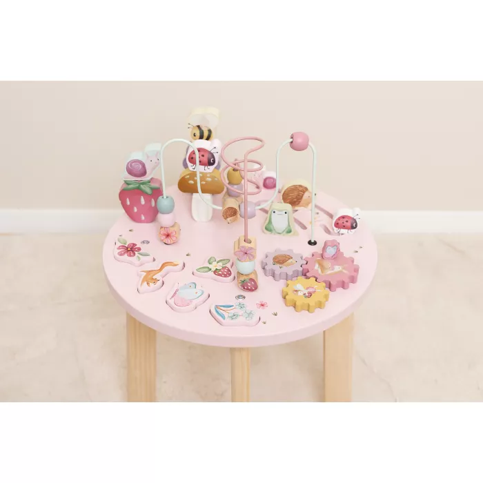 Masuta din lemn FSC cu activitati - Fairy Garden - Little Dutch