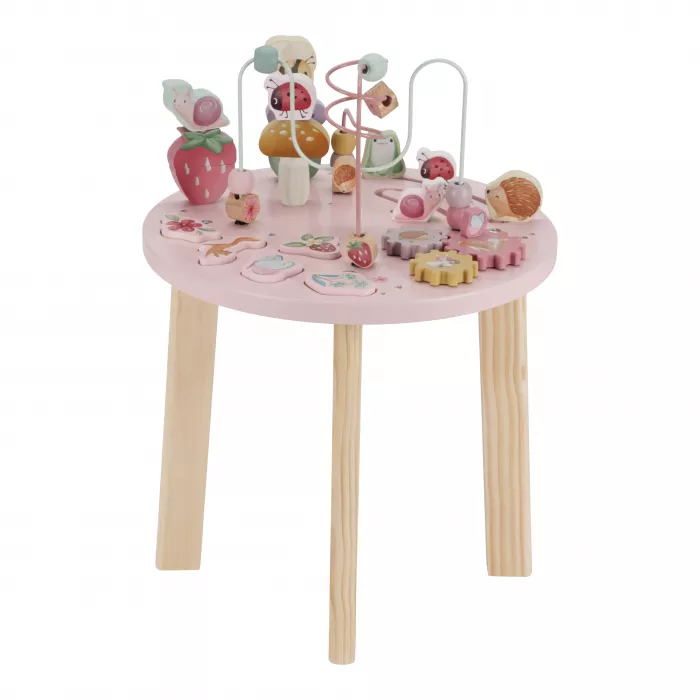 Masuta din lemn FSC cu activitati - Fairy Garden - Little Dutch