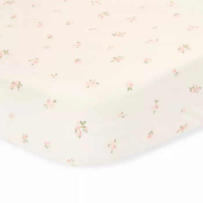 Cearsaf cu elastic - Fairy Blossom - 70 x 140/150 cm - Little Dutch