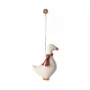 Accesorii pentru Craciun - Ornament din bumbac organic - Goose - Red - Maileg