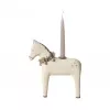 Accesorii pentru Craciun - Suport de lumanare din lemn FSC - SMALL HORSE - Maileg