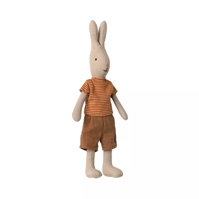 Jucarie textila - RABBIT SIZE 1 - Classic - T-shirt and shorts - Maileg