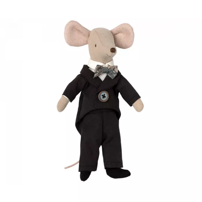 Jucarie textila - Wedding mice couple in box - Maileg 