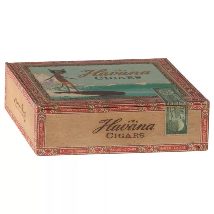 Jucarie textila - MOM AND DAD MICE IN CIGARBOX - Maileg